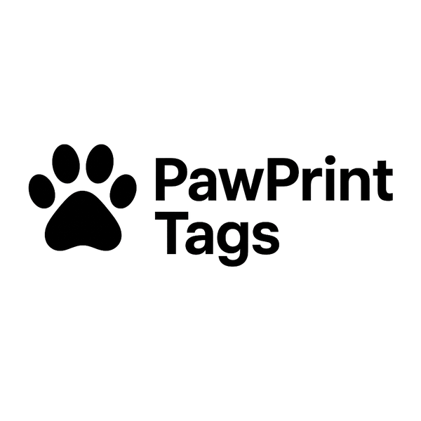 Paw Print Tags 